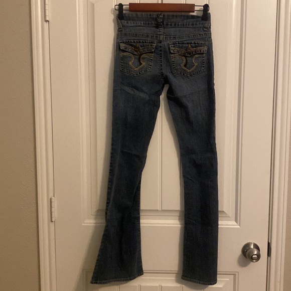 Junior size 1 no boundaries flare blue jeans - Picture 2 of 2